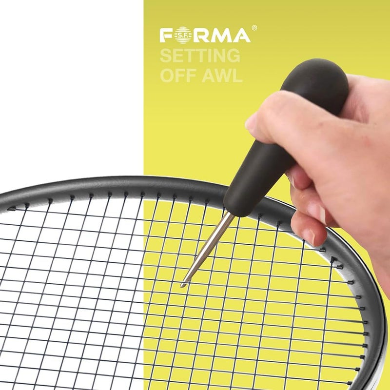 FORMA S.F. Sports Tennis/Badminton Stringing Machine Racquet String Tension Release Tools Setting Off Awl String Aligner Racquet stringing Machine Tools - Image 2